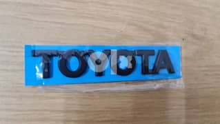 Toyota 3d black badge 0