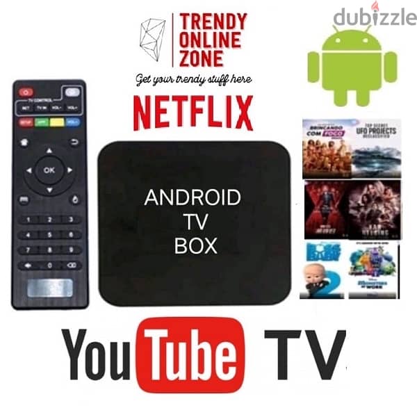 5G ANDROID 8K TV Box /32GB Ram+256GB ROM/All TV Channels without Dish 0