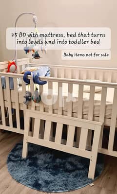 baby crib bed (baby to toddler) 0