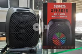 ZQS6125 Fashionable Outdoor Sports Speaker For Small Party Super Bass 0