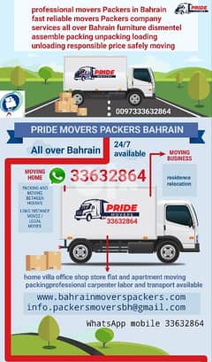 service all over Bahrain professional movers Packers 0