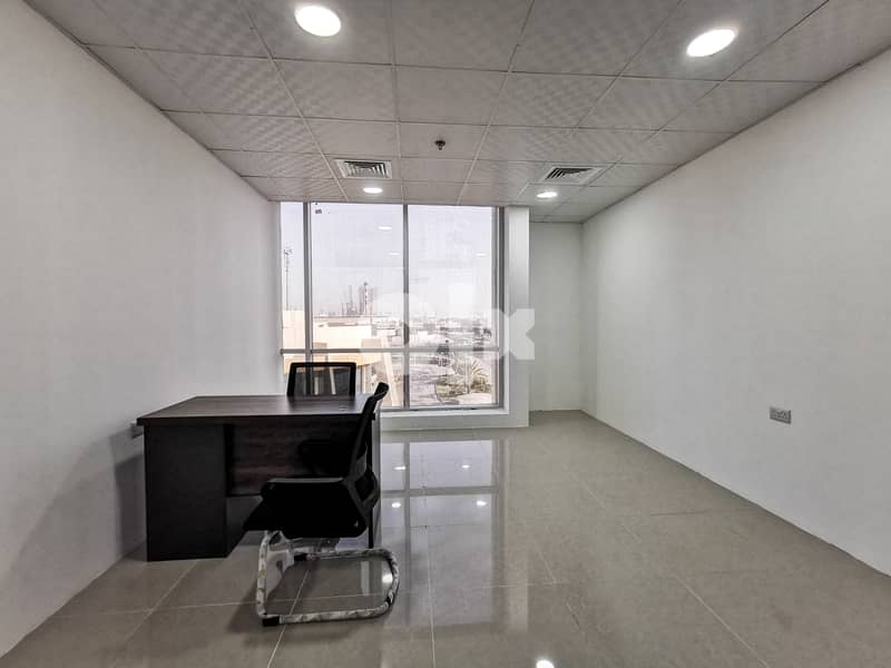 (Contact Us Now for commercial office for rent only 75 BHD iN hidd are 0