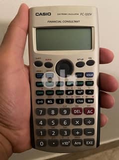 financial calculator casio Fc100v 0