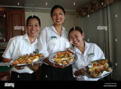 Filipino Waitress 0
