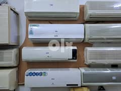 secondhand Split AC Available with fixing 0