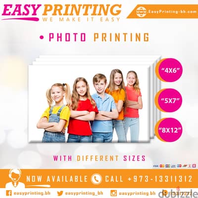 Picture Printing With Home Delivery Service.