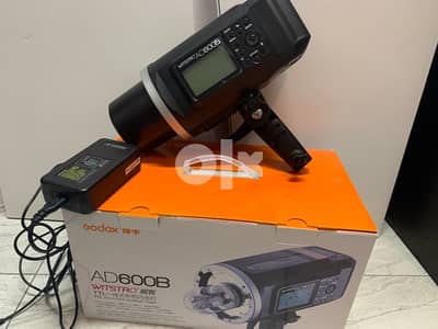 Godox light  AD600B  with soft boxs and stands