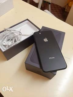 iPhone 8 256gb with box and all accessories 99%battery health 0