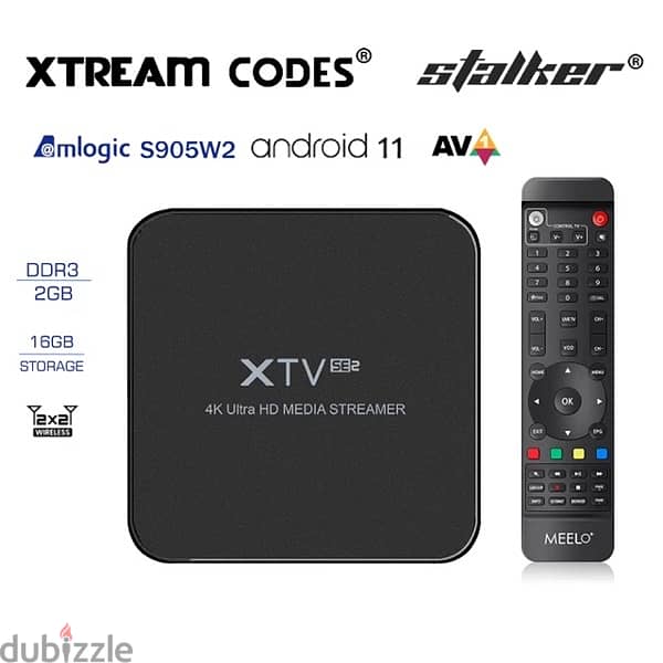 4K Android Smart TV BOX reciever/All tv channels Without Dish 2