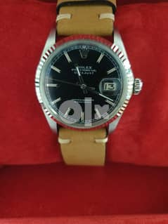 Rare 1970s Black Dial Rolex, with certificate of authenticity 0