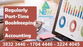 Regularly & Part-Time Bookkeeping & Accounting ~! 0