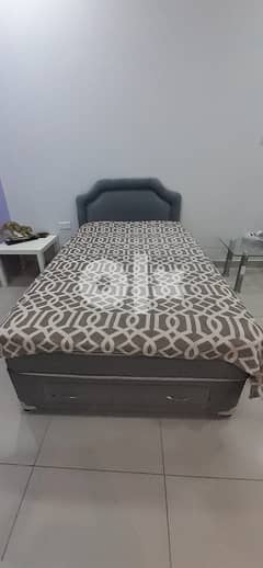 Single Bed for sale in good condition. With drawer & mattress. 0
