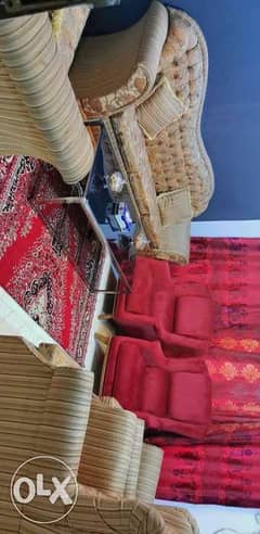 New red sofa sale 0