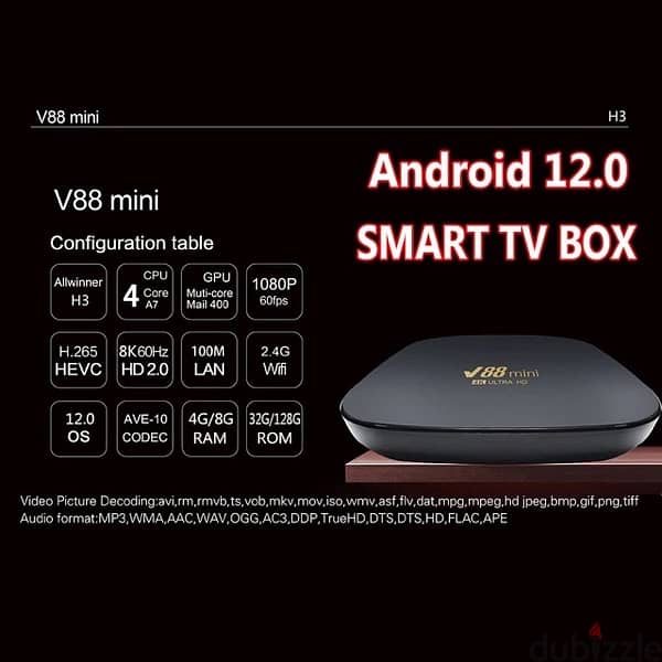 Android Smart TV box Reciever/ALL TV channels Without Dish/Smart box 4