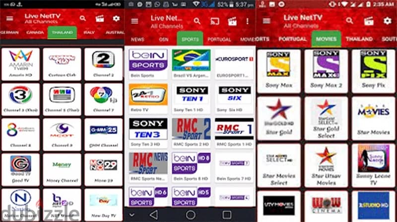 All channels Without Dish or Satellite/Android box tv receiver 5