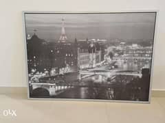 Wall picture from IKEA. Paris view. 0