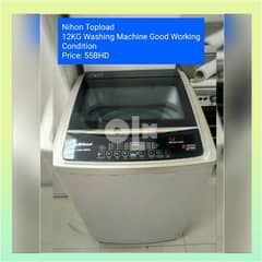 Washing Machine for Sale 12KG With delivery 0