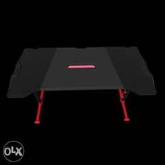 Twisted Minds GDTS-4F RGB Gaming Desk - Black/Red 0