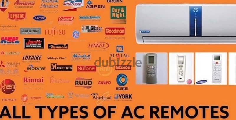 All kinds of AC remotes available 1