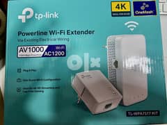 tp-link TL-WPA7517 KIT Powerline Wi-Fi Extender 0