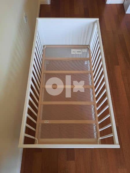 IKEA crib for sale excellent condition (new price 80) asking for 40 2