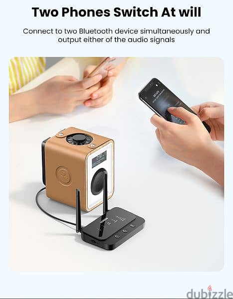 UGREEN Bluetooth audio reciver and transmitter 8