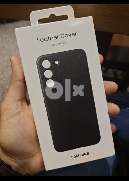Samsung Galaxy S22 leather case 0