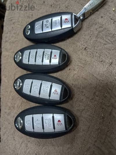 Used original smartkey Altima 2013 to 2015 + programming