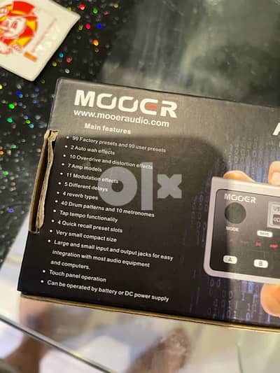 Mooer Portable Guitar Effect PE100