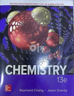University of Bahrain chemistry book, CHEMY101 0