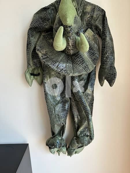 Haloween Costume- Child Triceratops dinosaur costume 6