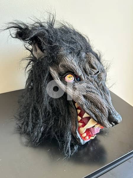 Haloween Costumes - Bad were wolf latex head mask 2