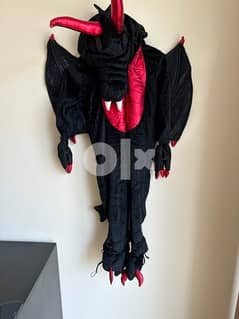 Haloween Costume - Black Dragon Costume 0