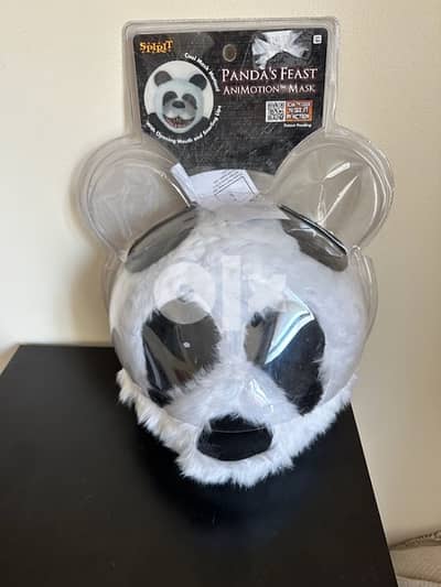 Haloween Costume - panda’s feast animotion mask