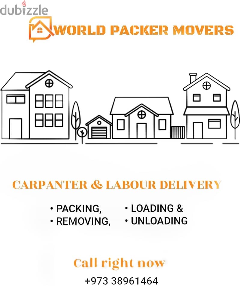 Professional Service House Villa Packer Movers Carpanter Available 15