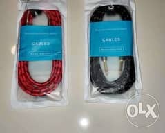 High Quality Braided Noise Reduction Cable For Electric Guitar 0
