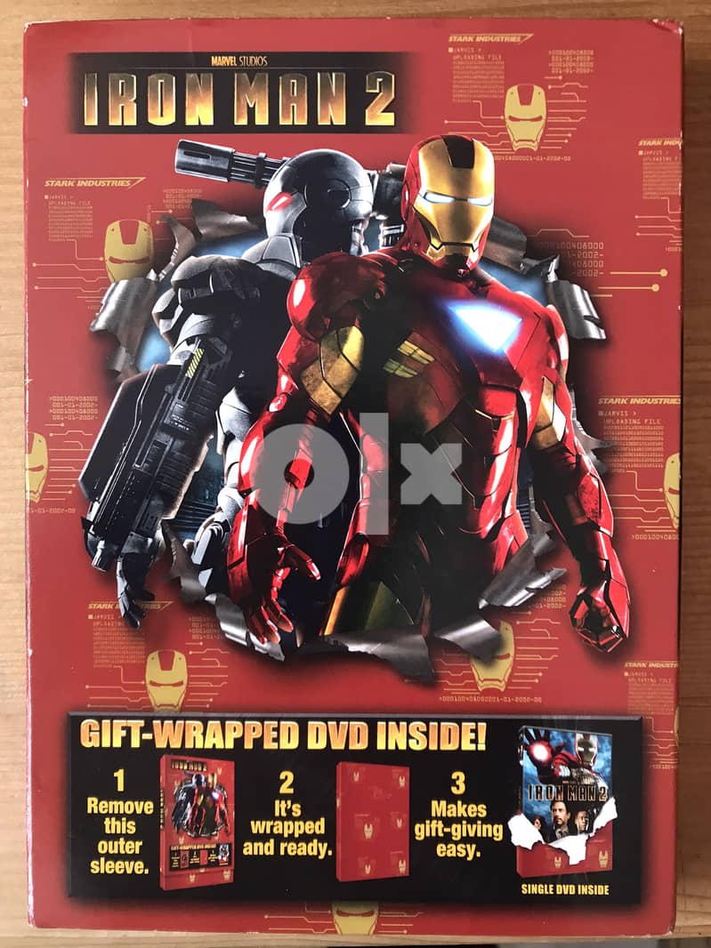 Iron Man 2 DVD 0