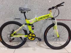 New arrival LAND ROVER foldable cycle size 26” good quality best price 0
