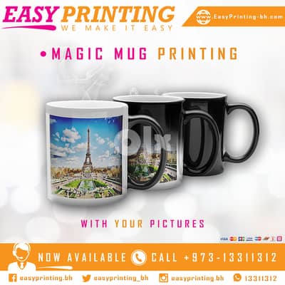 Magic Mug Printing - Make an Customized Gift Today!