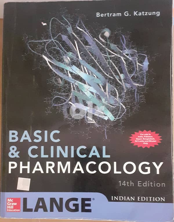 Katzung Basic and clinical Pharmacology 14th edition - Books