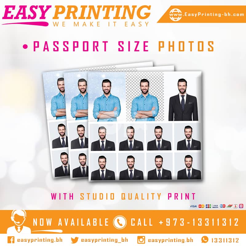 Turn your selfie to Passport size Photos - with Home Delivery Service! 0
