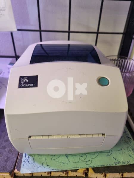 Barcode printer very good condition with box and thermal rolls 0