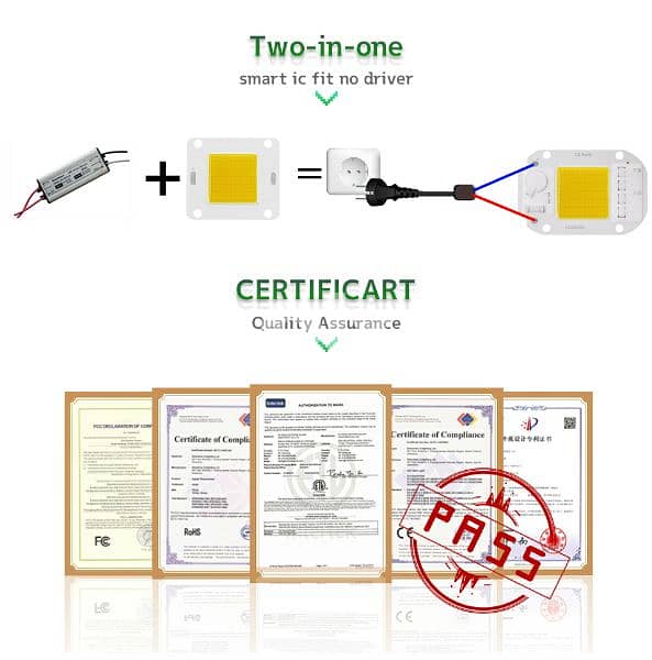 COB LED 50 Watts BD 1/- 2