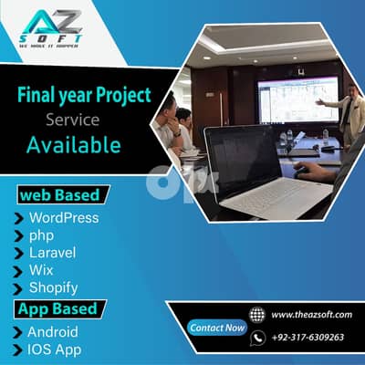 Final Year School, college, Uni Projects Development service available