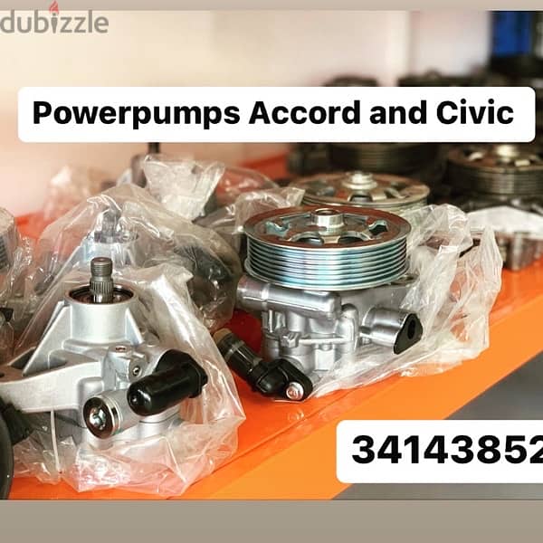 NEW Powerpumps Civic 2006-11 and Accord 2008-12 2