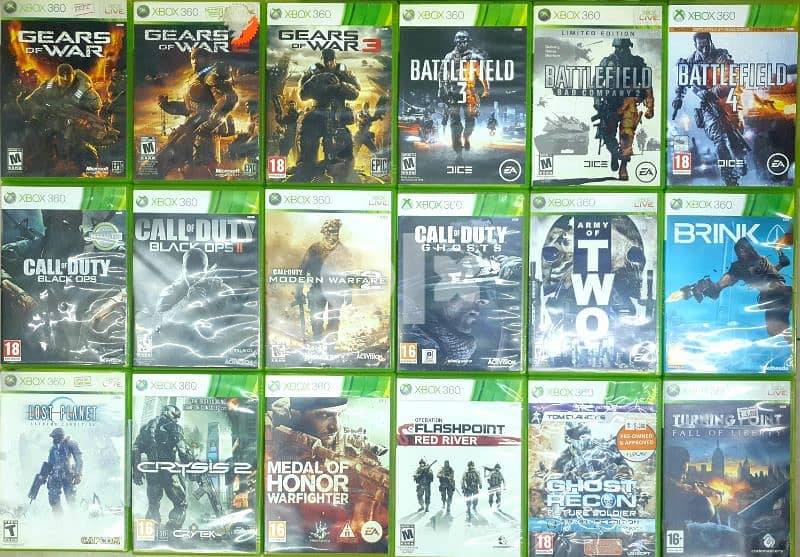 xbox 360 shooter games collection 0