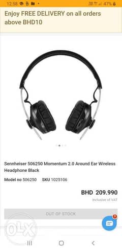 Sennheiser momentum 2.0 headphones for sale 0