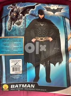 Halloween Costume - Batman Adult Costume with cape 0