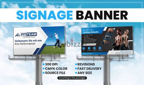 sign board and advertising services