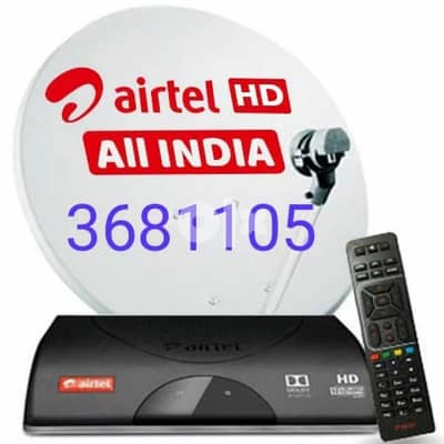 airtel dish new fixing and service avalable